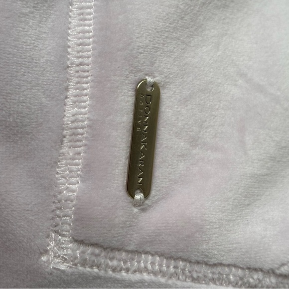 Donna Karan or DKNY lace-up velour hoodie - Picture 6 of 10